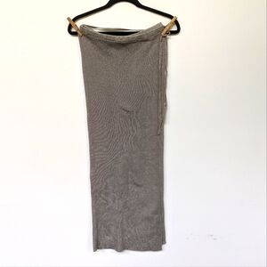New Free People Faux Wrap Knit Maxi Skirt Small
